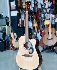 Fender® FA-125CE กีตาร์โปร่งไฟฟ้า ภาคไฟฟ้า Fender ทรง Dreadnought cutaway เคลือบเงาสวย | จัดส่งด่วน