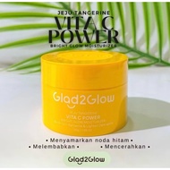 Glad2glow Jeju Tangerine VITA C POWER BRIGHT GLOW Moisturizer / Moisturizer Jeju Tangerine Vitamin C