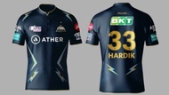 GUJARAT Titans Cricket Team Ipl Jersey 2023 IPL Half Sleeves Jersey Free Ship