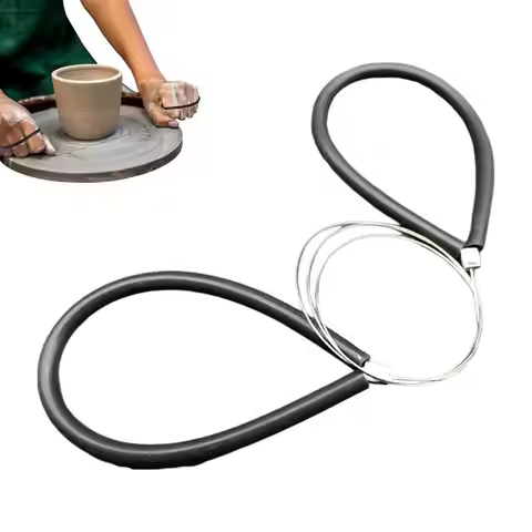 Ceramic Steel Wire Drawing Pottery Tools Mud Cutting Tools Pottery DIY Handmade Clay Sculpture Mud C