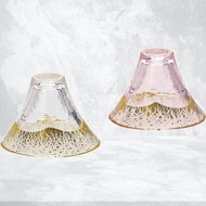 ［Direct from Japan］Toyo Sasaki Glass Cold Sake Glass Set, Shofuku Cup, Mt. Fuji, Cold Sake Cup Colle