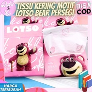 LOTSO TISSUE CUTE UNIQUE SMALL TISSUE SQUARE LOTSO BEAR UNIQUE DRY TISSUE LOTSO 3 PLY CUTE TRAVEL FA