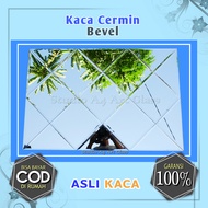 Bevel MIRROR GLASS 1 PACKAGE ACCORDING TO PICTURE (TRIGES & PATTERNS) UK PER GLASS 20CM THICK 3 MILI