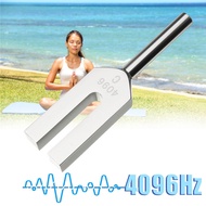 High Frequency Energy Tuning Fork Crystal 4096hz Medical Tuning Fork Aluminum Alloy Healing Sound Vi