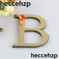 HECCEHZP 26 Letters Wall Sticker, DIY Mural Alphabet Decoration, Art Decor Gold Mirror Acrylic  Mirror Letters Wall Stickers Home