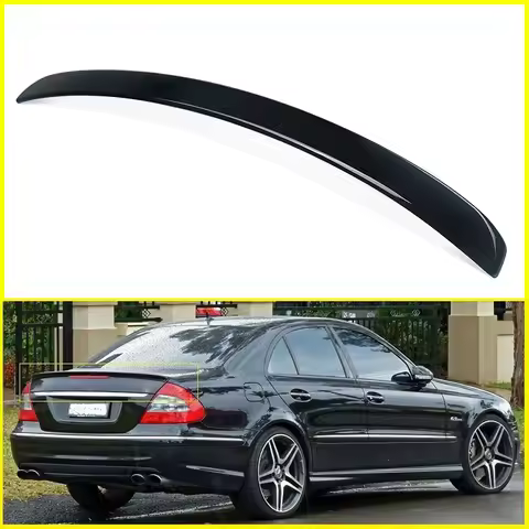 AMG Style Rear Tail Wings Gloss Black For Mercedes Benz 2003-2009 E-Class W211 E280 E300 E320 E350 E