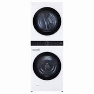 【LG 樂金】WashTower洗衣19公斤+乾衣16公斤AI智控洗乾衣機WD-S1916W