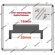 Stainless steel strap connector Adapter for 18mm to 20mm, 18mm to 22mm, 20mm to 22mm, 22mm to 20mm U