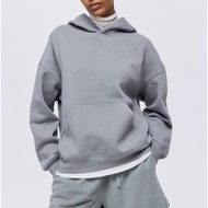 (H&M AUTH) FUR-LINED HOODIE H&M