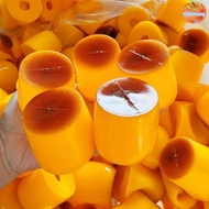 INTOO Caramel Pudding Squeezing Ball Shell, Soft Realistic Pudding Shaped DIY Empty Pudding Shell, S