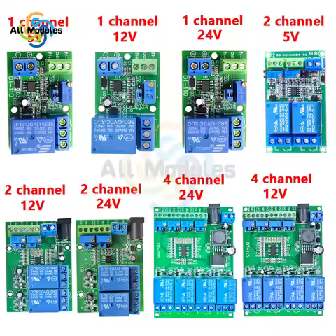 DC 24/12/5V Voltage Comparator LM393 Comparator Module 4/2/1 Channel Automotive Circuit Retrofit LM3