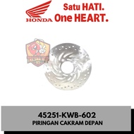 45251-KWB-602 FRONT DISC BLADE 110 REVO 110 SUPRA X 125 NEW ORIGINAL | DISK FR BRAKE 45251KWB602