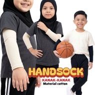 Handsock Cotton Budak Sekolah | Handsock Kanak-kanak Cotton