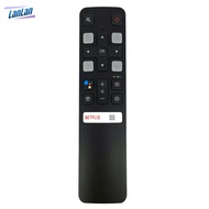 Lanlan Smart Remote Control Air Mouse Keyboard Wireless Remote Controller With Netflex Button Remote Compatible For TCL RC802V FMR1 JUR6 65P8S 49S6800FS 49S6510FS TV