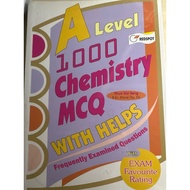 A Level 1000 Chemistry MCQ with Helps A Level 1000 Physics MCQ with Helps