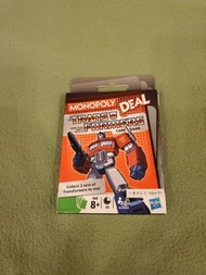 Monopoly Deal Transformers Card Game 大富翁 變形金剛 卡牌遊戲