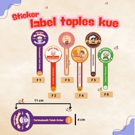 Eid cake Label stickers