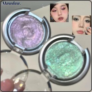 MUNDAN Glitter Highlighter, Waterproof Lasting Monochrome Eyeshadow Palette,  Brightening Sequins Di