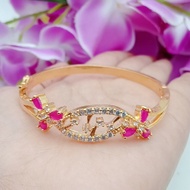 88 latest imported swaloski gold-plated bracelet jewelry star+