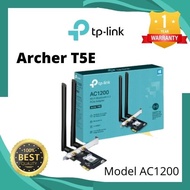Tp-Link ArcherT5E AC1200 WiFi Bluetooth 4.2 PCIe Adapter / 1 Year Warranty