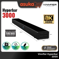 Vinnfier VF Hyperbar 3000 MAX 160W ALL-IN-ONE Home TV Soundbar Speaker Bluetooth USB Drive Aux-In Op