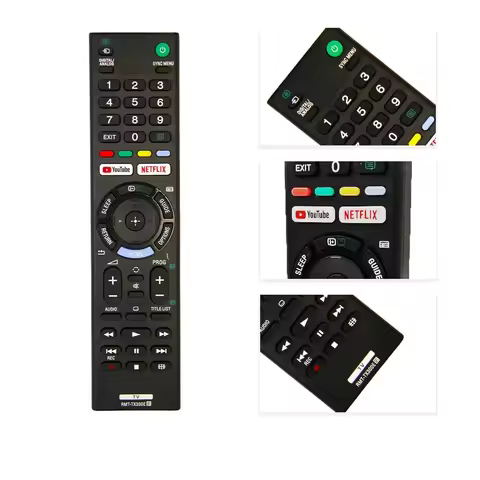 Universal Remote Control RMT-TX300E for Sony Led Smart TV LCD TV with Youtube Netflix Button KD-55XE