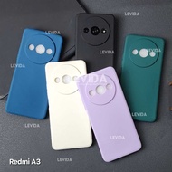 Softcase Redmi A3 Square Edge soft Case Macaron Square edge Redmi A3/