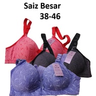 Cup C- Underwear Big Size Full Cup C/ Plus Size Bra Cup C Full Cup (Size 38-46)
