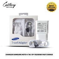 TC ORI 100% SAM NOTE 4/S6/EP-TA20EWE FAST WHITE