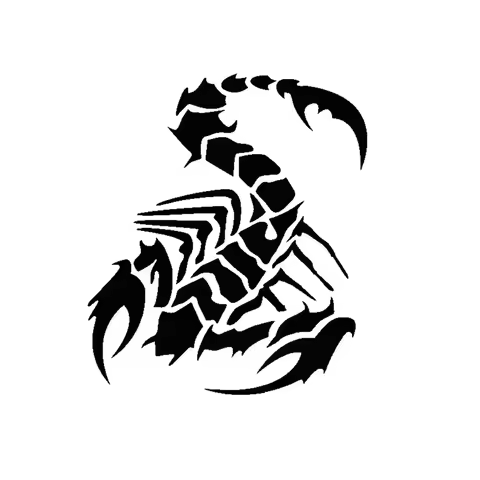 OFK Scorpion Decoration Bumper Car Stickers Cute Auto Self-adhesive Film Decals for Audi A3 8p,Tesla