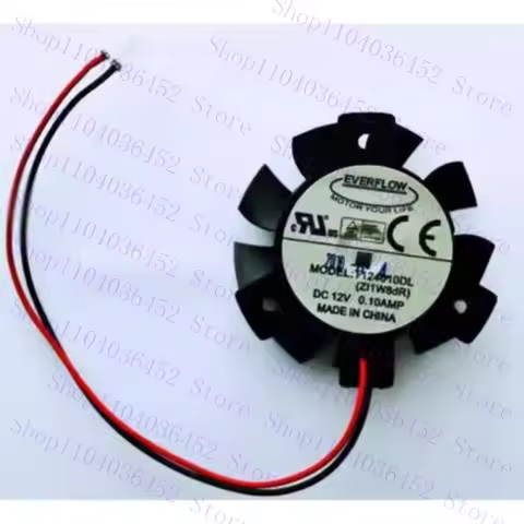 Suitable for ASUS HD4550 EAH6450 GT620 GT730 graphics card fan T124010DL