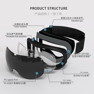Ski Goggles Double Layer Anti-Fog Ski Goggles Myopia Equipment HD Breathable Windproof Goggles Ski G