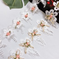 Flow Style Three-Dimensional Decal Water-Soluble Lace Polyester Milk Silk Small Barcode Children's C