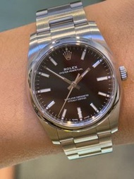 🤴🏻👑 OP34 黑色條字面 🖤Rolex 勞力士 114200 單錶