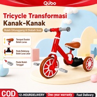 Tricycle Kids 3 in1 Children Scooter Multi Bicycle Mini Balance Bike Walker Basikal Kanak Kanak