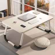 HY/🏮Bed Desk Foldable Small Table Student Study Dormitory Lazy Table Laptop Desk Children Writing Desk KMNE
