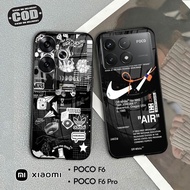 Glass Softcase For poco F6 & poco F6 PRO - Cellphone Case poco F6 & poco F6 PRO [T70].
