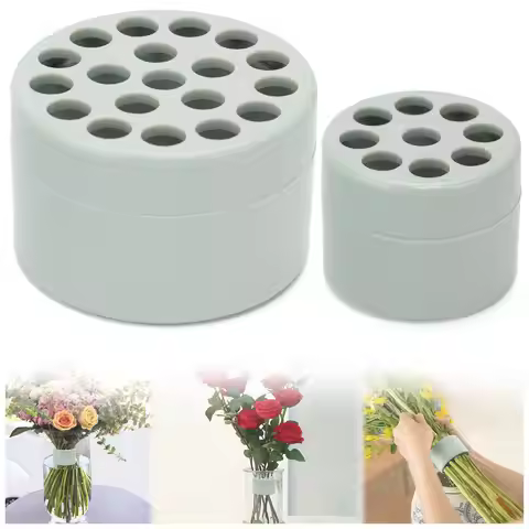 Spiral Ikebana Stem Holder Vase Flower Arrangement Spiral Stem Holder Vase Flower Arrangement Bouque