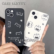 Softcase CAT FUNNY Samsung S10 S10 PLUS S20 S20 PLUS S20 ULTRA S20 FE S21 FE S21 S21 PLUS S21 ULTRA S22 S22 PLUS S22 ULTRA S23 S23 PLUS S23 ULTRA S23 FE S24 PLUS ULTRA Square Edge Phone Case Cover Casing