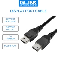 Glink Display Port Cable with Support Up To 1080p Full HD Resolution, 144Hz Refresh Rate