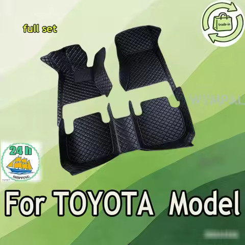 Car Mats Floor For TOYOTA CHR Tacoma Supra Sai Wish 86 Yaris cross Yaris hybrid avanza LEVIN VOXY Ve