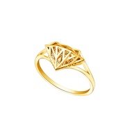 Citigems 916 Gold Rhombus Ring