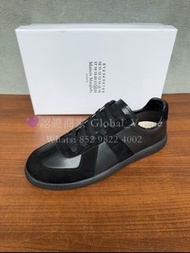 紫鑽🌟誠信商家🌟💜全新Maison Margiela Replica 黑色 皮革麂皮 全新波鞋