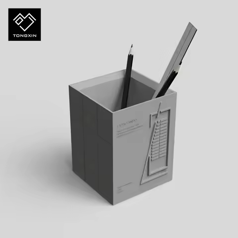 Tadao Ando | Church of Light Personalized and Creative Japanese-style Cement Pen Holder Office Deskt