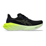 Asics รองเท้าวิ่งผู้ชาย Novablast 4 (2E) Wide | Black/Blue Expanse ( 1011B694-003 )