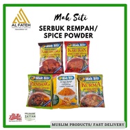 Serbuk Rempah Rempah MAK SITI / SPICE POWDER MAK SITI (small pack)