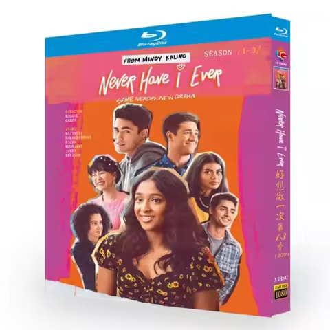 Never Have I Ever Season 1-3 Blu-ray Disc DVD