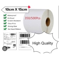 Thermal Label Sticker A6 350/500 pcs/roll