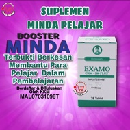 EXAMO CKM 500 PLUS @ EXAMO Hijau - Suplemen Minda Neuro Terbaik Nutrisi Excel Exama [ Best Brain Boo