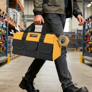 TKIGZNW 37x21x26cm Heavy Duty Oxford Canvas Tool Bag for Electrician Hardware 1 Pc